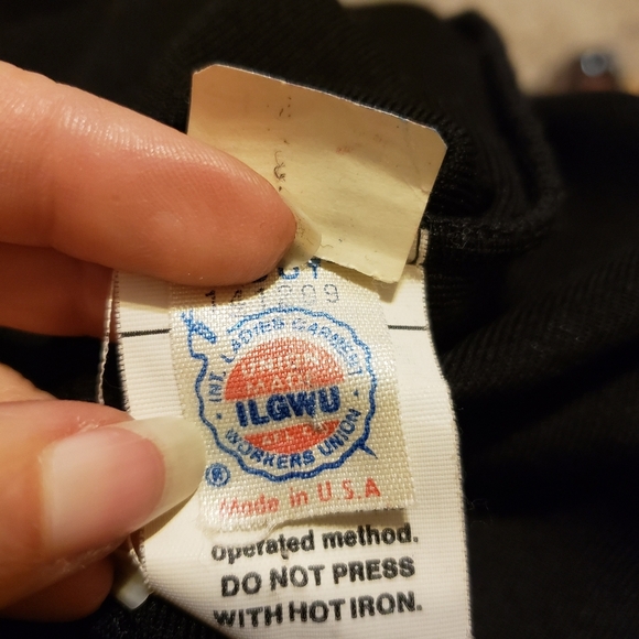 Vintage Act III Black Velvet Scalloped Open Jacket - Picture 8 of 9